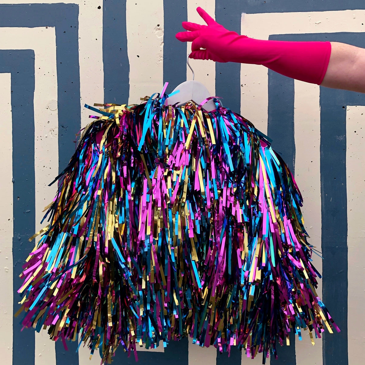 CUSTOM TINSEL JACKET Calamity Tash