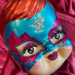 Chappel Roan Inspired Wrestler Mask