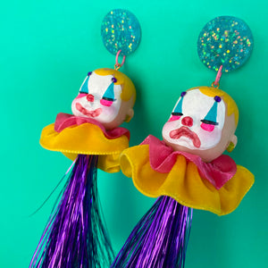 Play Maker Clown Baby Earrings