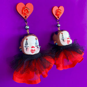 L'amour Clown Baby Earrings