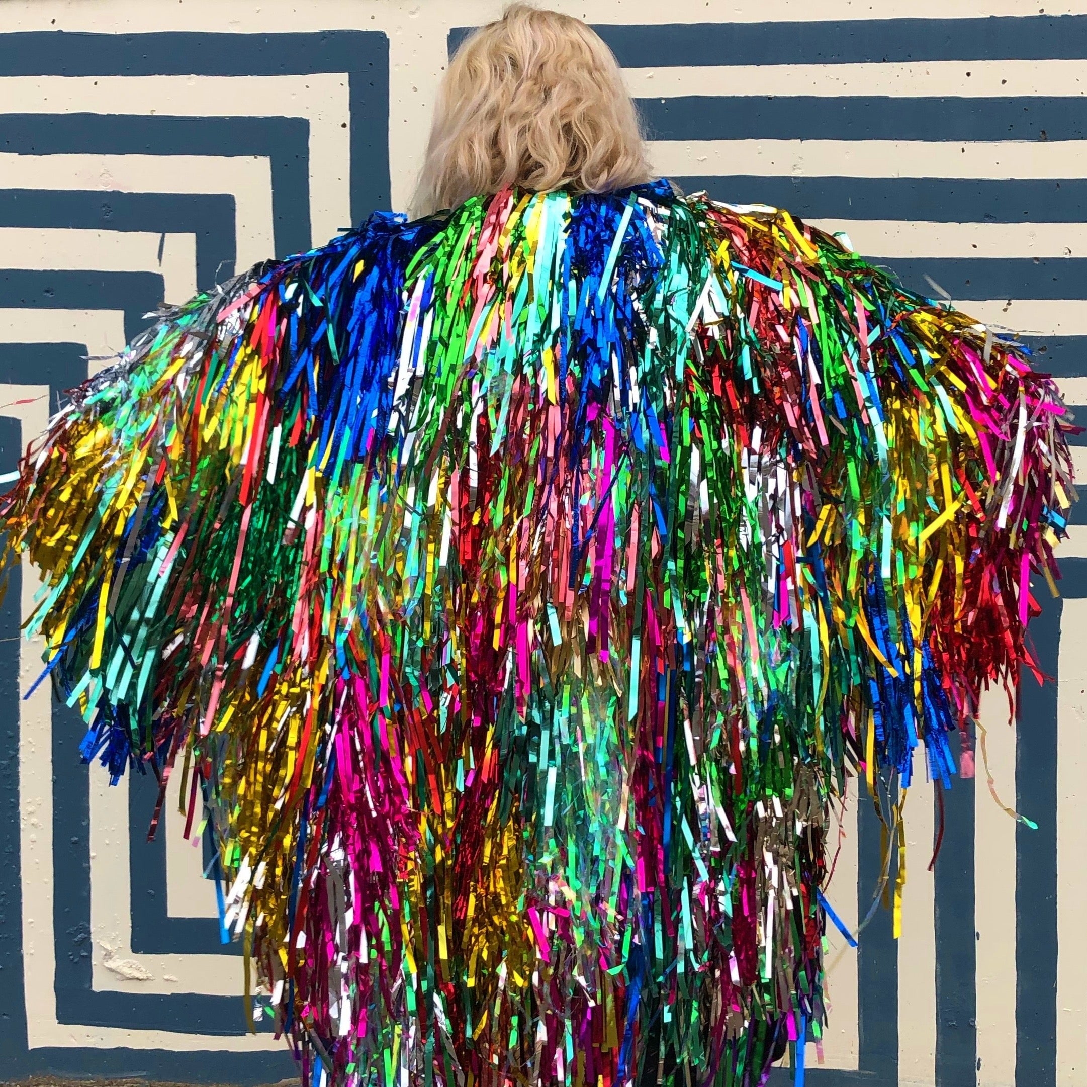 Tinsel fringe hot sale jacket diy