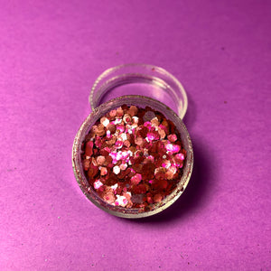 Pink, Gold, Silver Eco Glitter