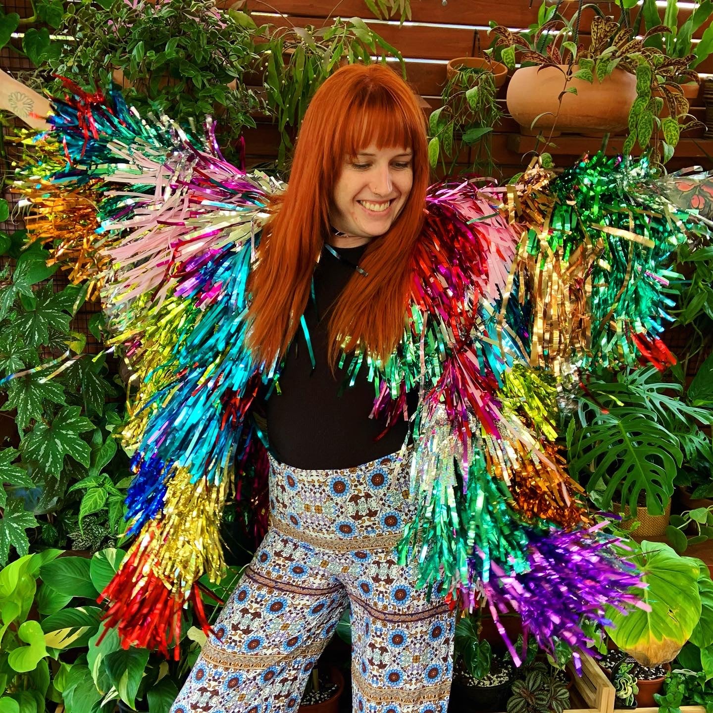 The Rainbow Fish Tinsel Jacket